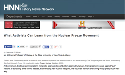 Nuclear Freeze Movement - What Activists Can Learn From Nuclear Freeze Movement