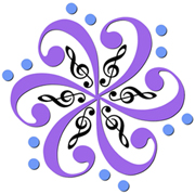 Musical Purple Mandala